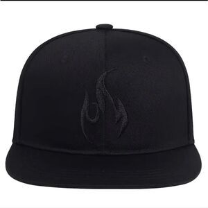 Men's Casual Hip Hop Flame Baseball Cap